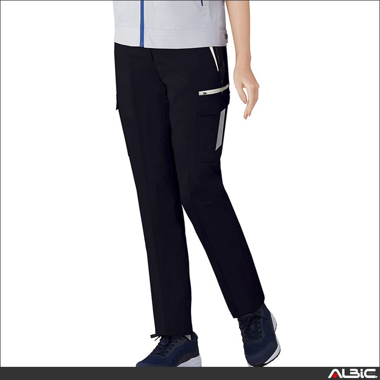 抗ウイルス加工レディースカーゴパンツ【87416-JIC】 商品写真