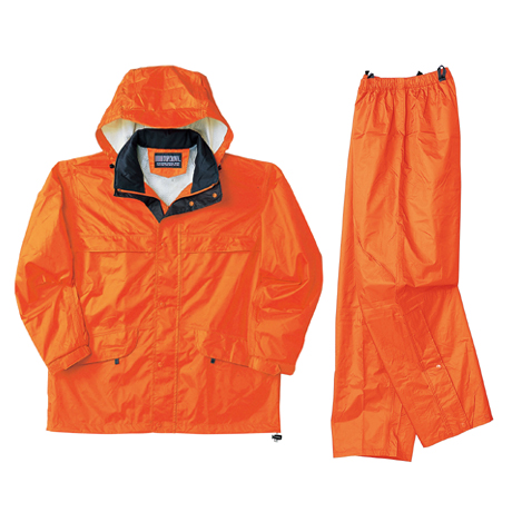 レインウェア（上下セット）【8800-NAH】 3.ブルー