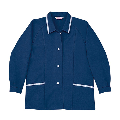 帯電防止ストレッチスモック【8802-JIC】 C011.ネービー