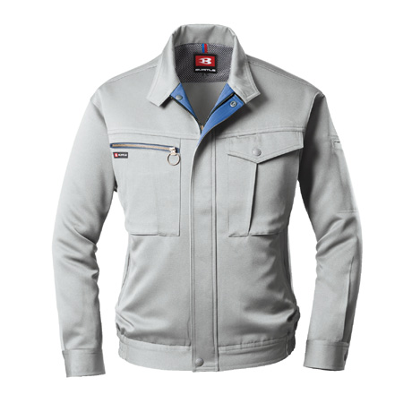 防汚加工ブルゾン【9001-BAT】 2.シェル