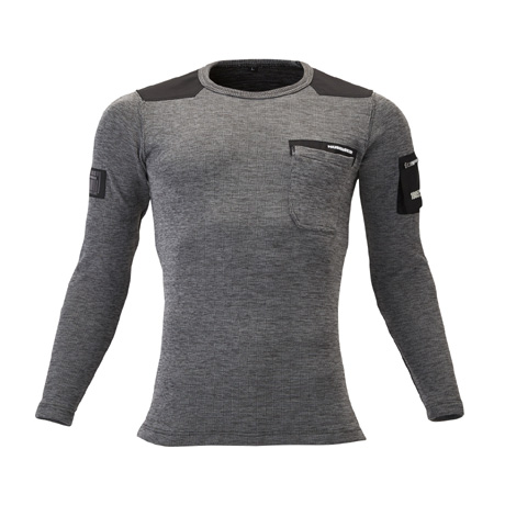 HUMMER ワッフルインナー【906915-ATK】 30.杢グレー