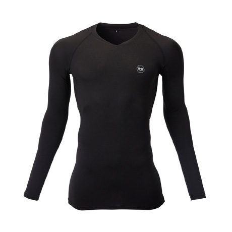 HUMMER ロングスリーブコンプレッション【907115-ATK】 11.ブラック