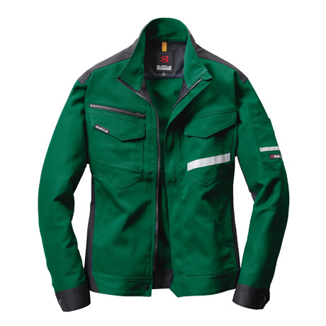 スーパーストレッチジャケット【9071R-BAT】 10.グリーン