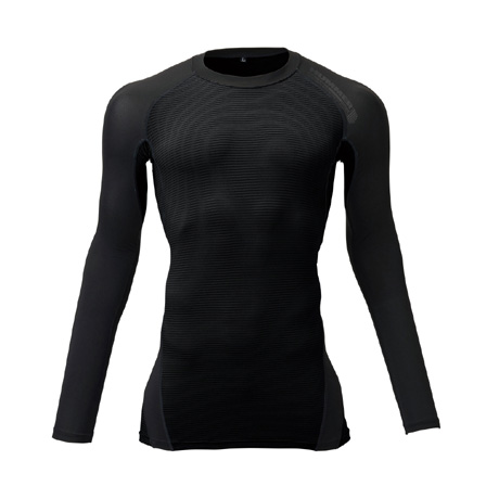 HUMMER レヴスキンズ長袖コンプレッション【908015-ATK】 11.ブラック