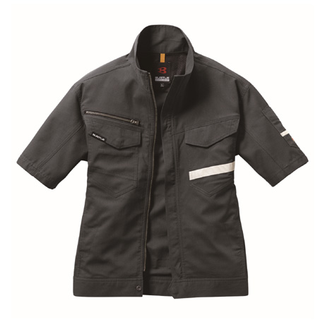 ストレッチ半袖ジャケット【9096-BAT】 34.バイパー