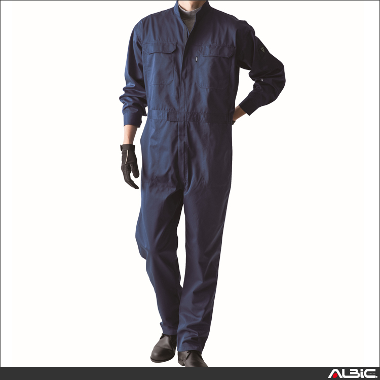 JIS帯電防止つなぎ服【9180-XEB】 商品写真
