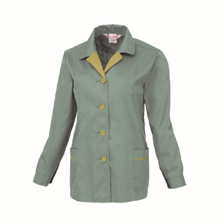 帯電防止レディスジャケット【9202-XEB】 60.グリーン