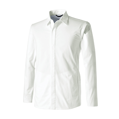 TS4Dステルスロングスリーブシャツ【9205-TSD】 05.ホワイト