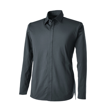 TS4Dステルスロングスリーブシャツ【9205-TSD】 25.チャコールグレー