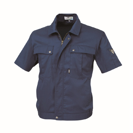 防縮防シワ半袖ブルゾン【9210-XEB】 10.コン