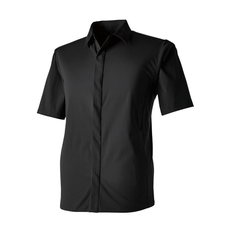 TS4Dステルスショートスリーブシャツ【9255-TSD】 95.ブラック