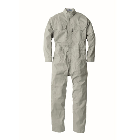 帯電防止サマーつなぎ服【9280-XEB】 61.モスグリーン