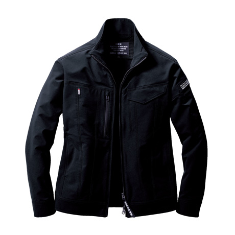 4WAYストレッチジャケット【9501-BAT】 35.ブラック