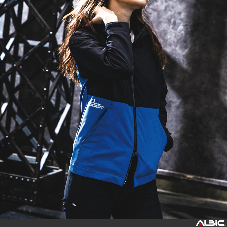 4WAYストレッチフーディジャケット【9505-BAT】 商品写真