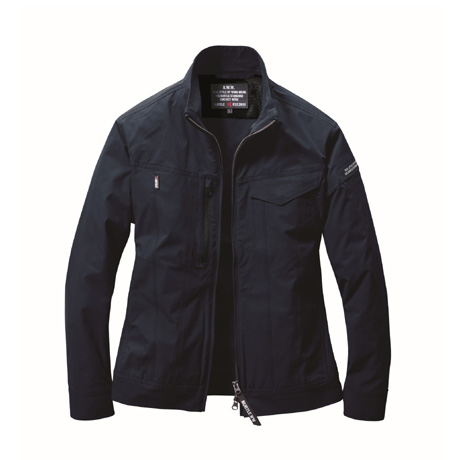 形態安定長袖ジャケット【9511-BAT】 3.ネイビー