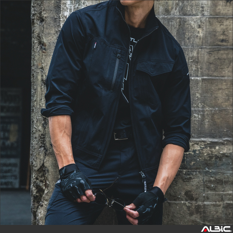 形態安定長袖ジャケット【9511-BAT】 商品写真