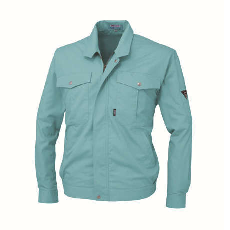 形態安定長袖ブルゾン【9940-XEB】 67.ミントグリーン