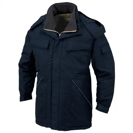 作業服 製品制電防寒コート ネイビー 【A12366-COC】