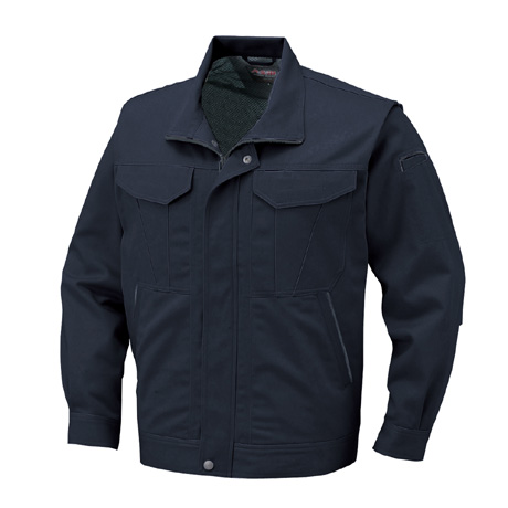 抗菌防臭・防縮ブルゾン【A1740-COC】 1.シールズネイビー