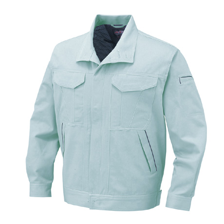 抗菌防臭・防縮ブルゾン【A1742-COC】 9.パウダーグリーン