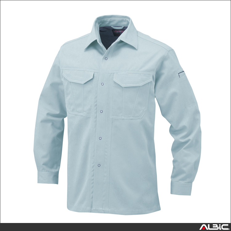 抗菌防臭・防縮長袖シャツ【A1748-COC】 商品写真