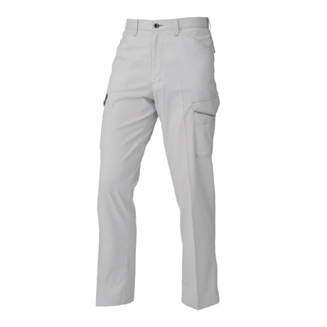 消臭・ストレッチノータックカーゴパンツ【A2075-COC】 3.シルバー