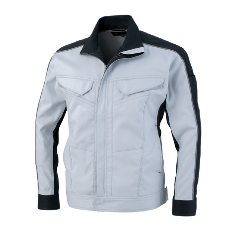 消臭ストレッチブルゾン【A2170-COC】 3.シルバー