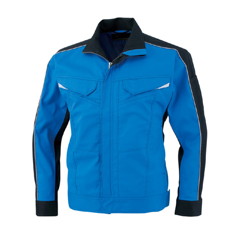 消臭ストレッチブルゾン【A2170-COC】 16.スカイブルー