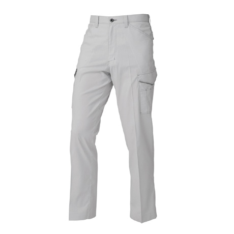 消臭ストレッチノータックカーゴパンツ【A2175-COC】 3.シルバー