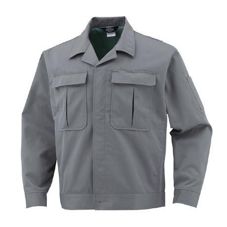 エコ5IVEスター開襟ブルゾン【A3350-COC】 3.グレー