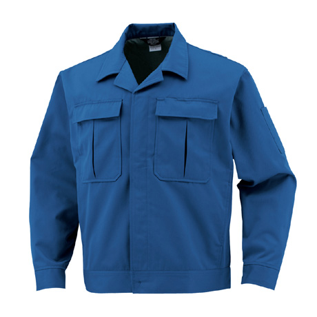 エコ5IVEスター開襟ブルゾン【A3350-COC】 16.スカイブルー