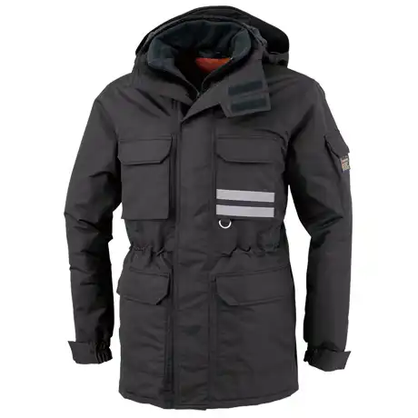 作業服 透湿防水防寒コート ブラック 【A3806-COC】 