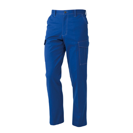 ノータックカーゴパンツ【A4175-COC】 6.ブルー