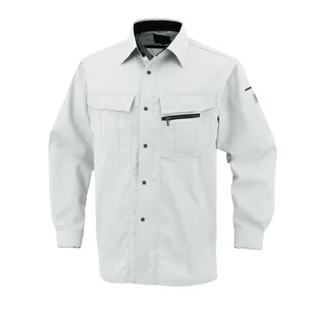 エコ5IVEスター長袖シャツ【A4458-COC】 33.シルバースパーダ