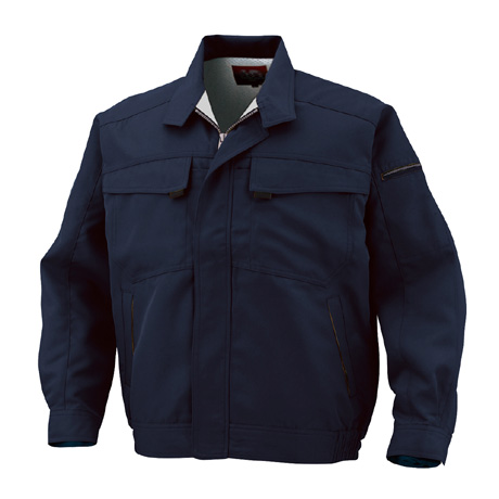 エコ・製品制電ブルゾン【A4460-COC】 1.ネイビー