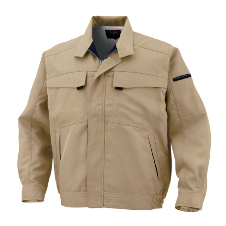 エコ・製品制電ブルゾン【A4460-COC】 2.ベージュ