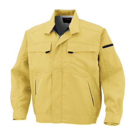 エコ・製品制電ブルゾン【A4460-COC】 4.マスタード