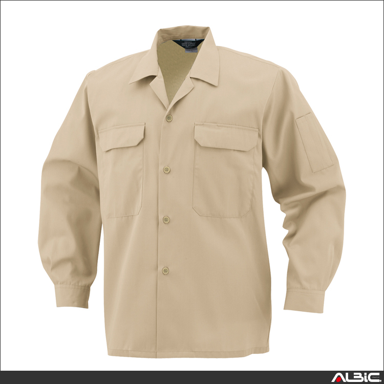 エコ5IVEスター開襟長袖シャツ【A6658-COC】 商品写真