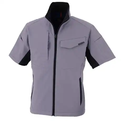 作業服 半袖ブルゾン グレー 【A7060-COC】 