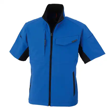 作業服 半袖ブルゾン ブルー 【A7060-COC】 