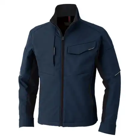 作業服 長袖ブルゾン ネイビー 【A7061-COC】 