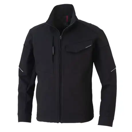 作業服 長袖ブルゾン ブラック 【A7061-COC】 