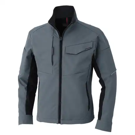 作業服 長袖ブルゾン チャコール 【A7061-COC】 