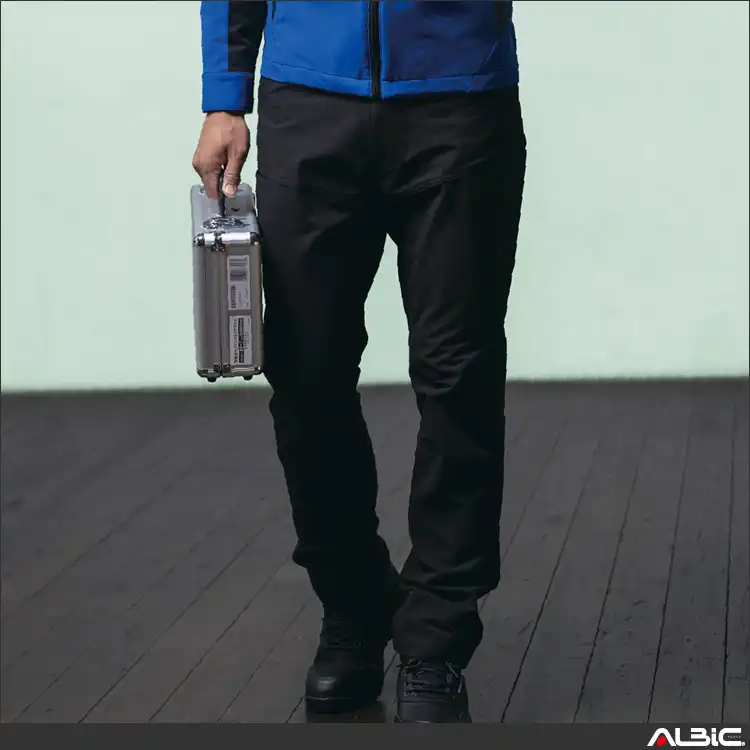 作業用 スラックス【A7063-COC】 モデル着用