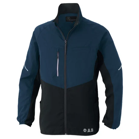 作業服 長袖ブルゾン ネイビー 【AE3020-COC】 