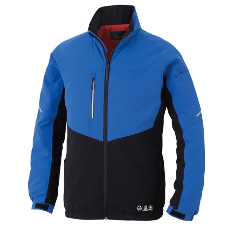 作業服 長袖ブルゾン ブルー 【AE3220-COC】 