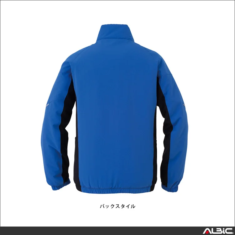 作業服 長袖ブルゾン バックスタイル