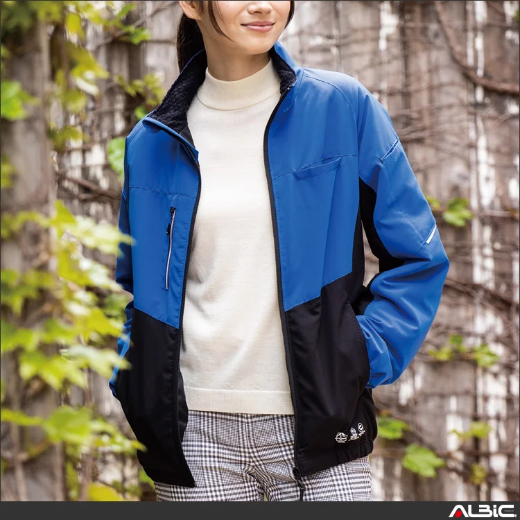 作業用 長袖ブルゾン【AE3220-COC】 モデル写真