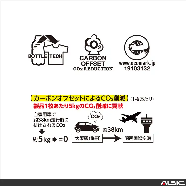 作業服 エコ・裏綿ストレッチブルゾン 【AE8190-COC】 機能説明