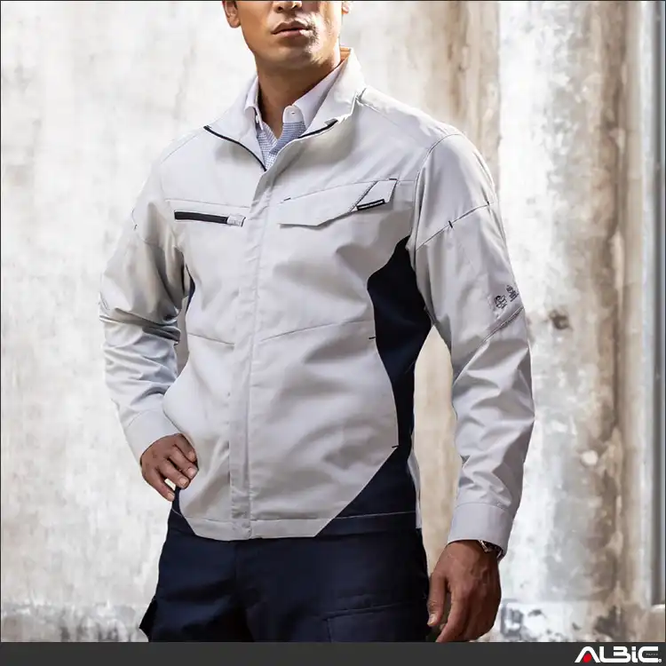 作業服 エコ・裏綿ストレッチブルゾン 【AE8190-COC】 商品写真